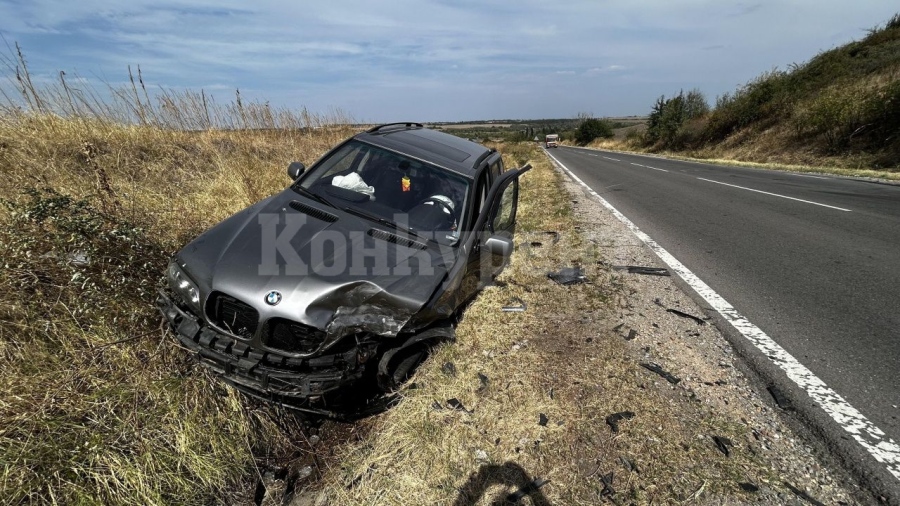Жена пострада при катастрофа в Петрохан