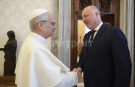 Аудиенция на министър-председателя Росен Желязков при папа Лъв XIV