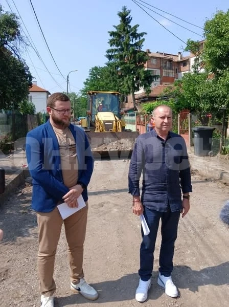 Продължава асфалтирането на улици в община Видин