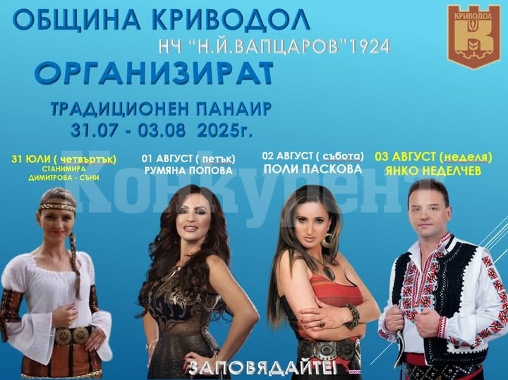 Предстои Традиционен панаир Криводол 2025