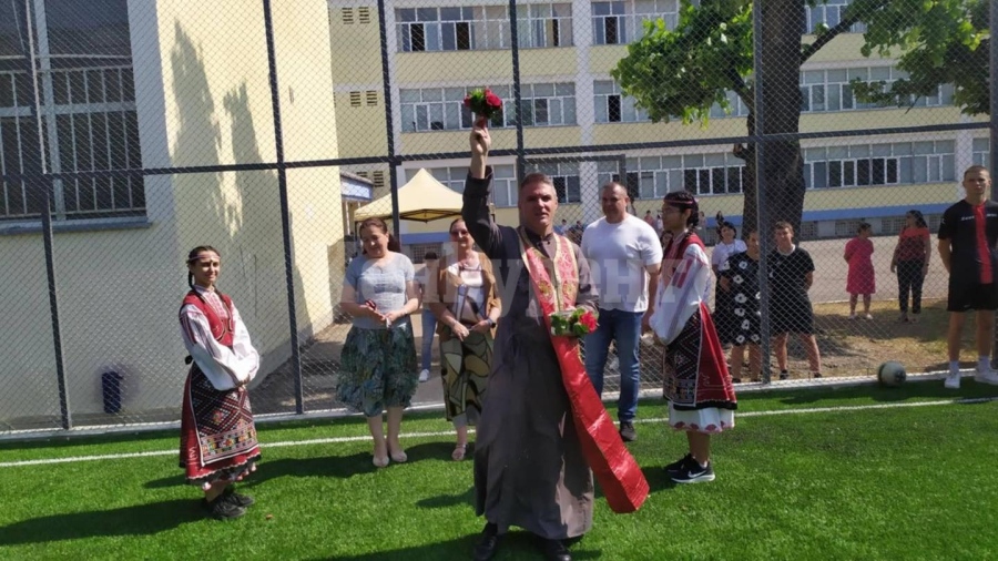ПГ “Димитраки Хаджитошин” се сдоби с ново футболно игрище