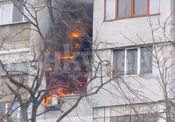 Пожар унищожи покъщнина в жилище във Видин