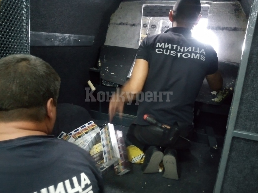 68 600 къса цигари задържаха митническите служители на „Дунав мост“ при Видин