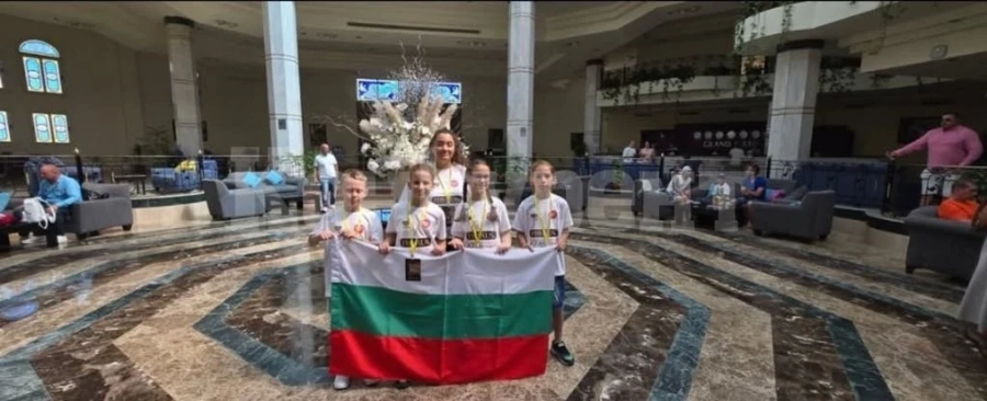 Отлично представяне на децата от Козлодуй на състезание по ментална математика в Египет