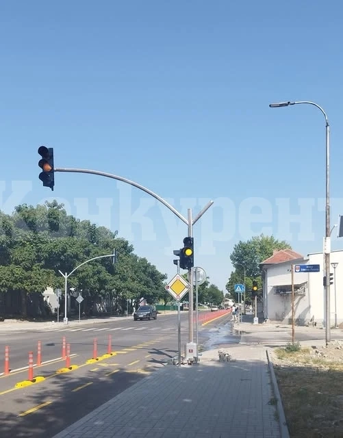 Нова светофарна регулация започва да работи в Козлодуй