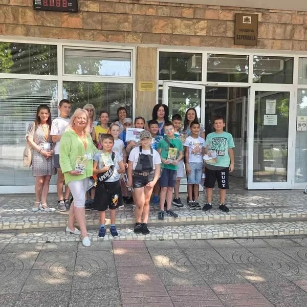 Децата от Лятната академия на ЦОП – Берковица на гости в Общината