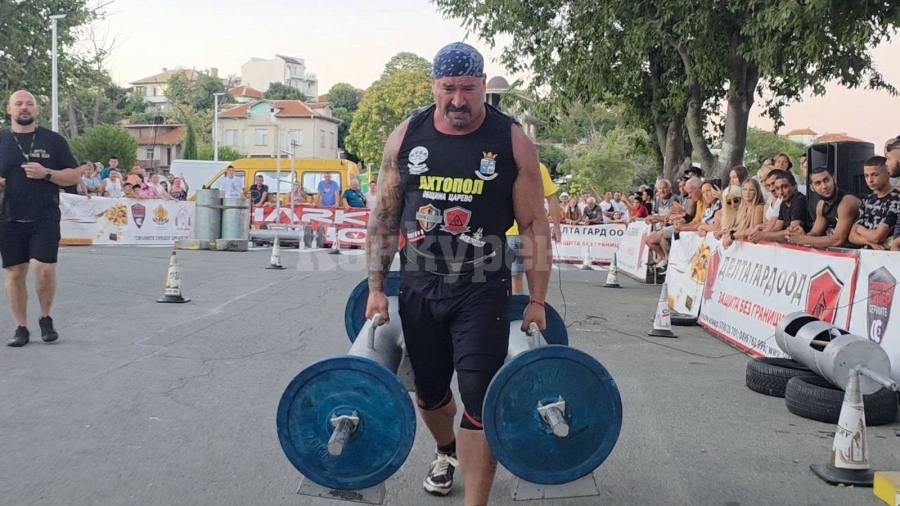 Тихомир Трайков от Гложене стана  втори на  Държавното първенство по силов многобой