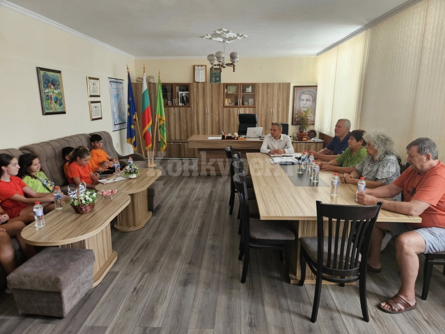 Кметът на Община Берковица посрещна Националния отбор по Приложно колоездене