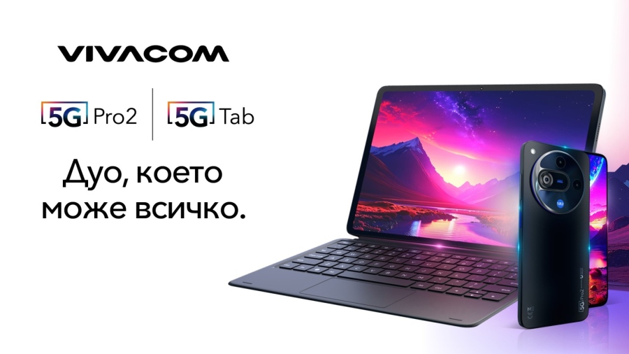 Първият 5G таблет и новият 5G смартфон на Vivacom са хит сред потребителите в началото на учебната година