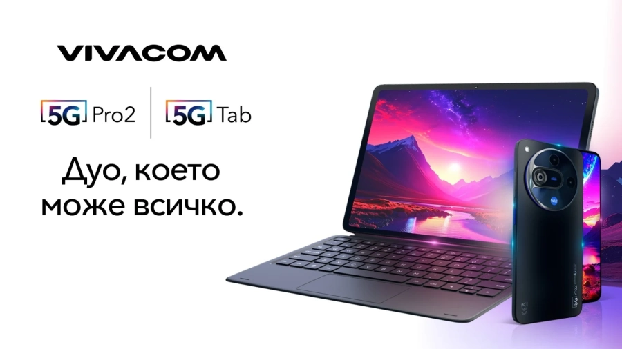 Първият 5G таблет и новият 5G смартфон на Vivacom са хит сред потребителите в началото на учебната година