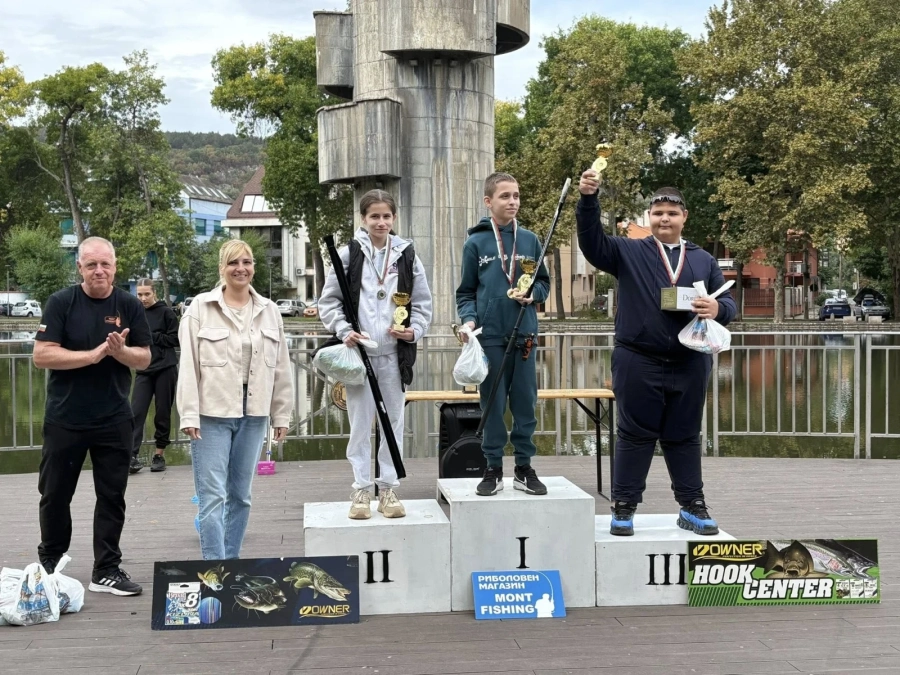 В Монтана се проведе риболовно състезание за деца