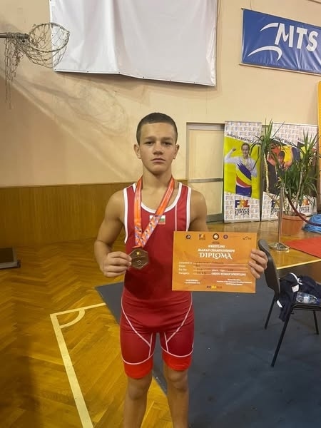 Бронзов медал от Балканското първенство по борба за СК \
