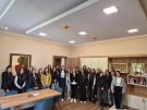 По повод Деня на българската община ученици от СУ \