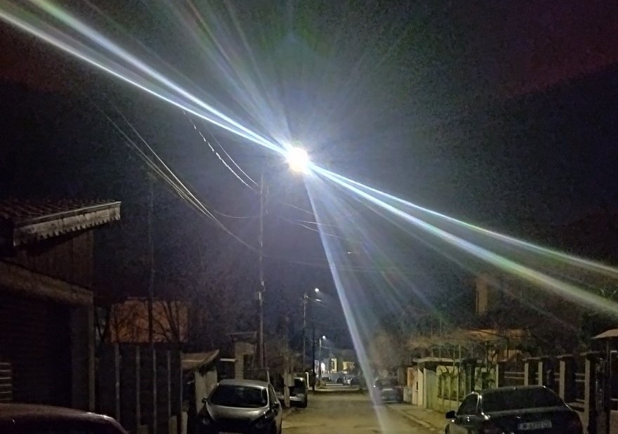 Крайни квартали и индустриални зони в Монтана са с ново улично осветление