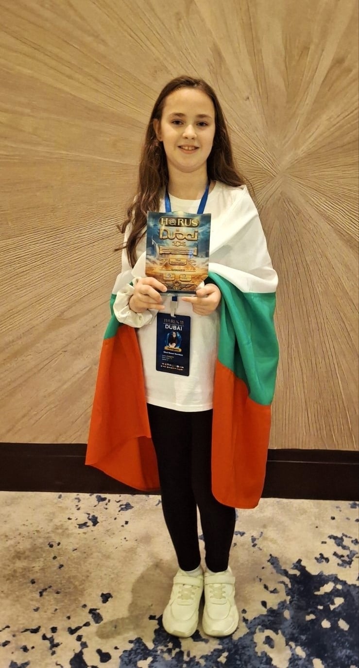 Никол Йовчева е Световен шампион по ментална аритметика