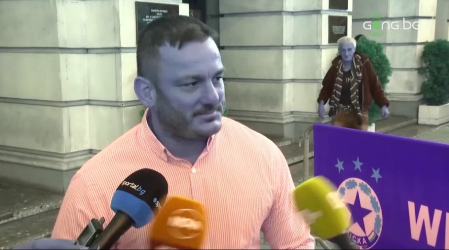 Новият шеф на ЦСКА Вангел Вангелов с първа изява пред медиите