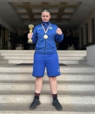 Златното момиче на Козлодуй Ивана Томова е шампион на България по бокс за жени