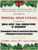 Лом празнува Коледа край елхата с песни, танци и Юнашкия тиган на България