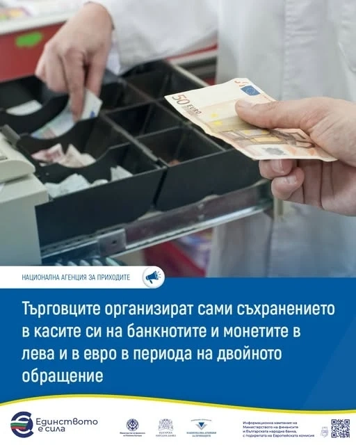 Задължени ли са търговците да водят „каса евро“ и „каса лева“ в периода на двойно обращение през януари 2026 г.