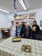 Валя Берчева посети Дома за стари хора „Баба Марта“ в село Липница