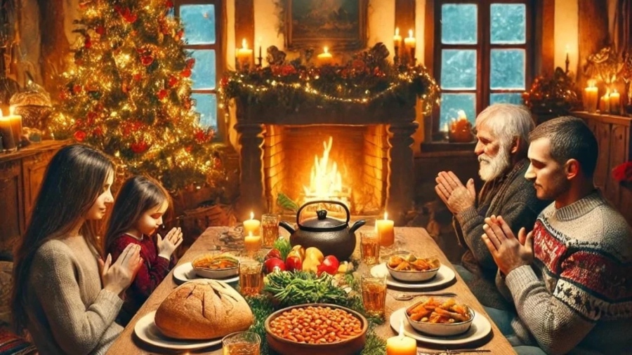 Бъдни вечер е ! Празникът на семейството