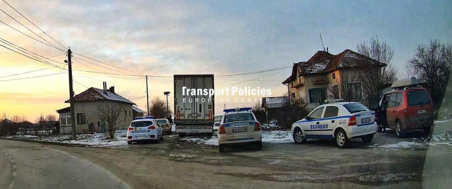 Хванаха шофьор на ТИР с 2,04 промила алкохол