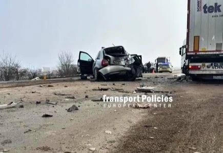 Видео от зверската катастрофа край околоръстният път във Враца