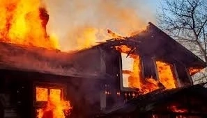 Късо съединение изпепели къща във Видинско