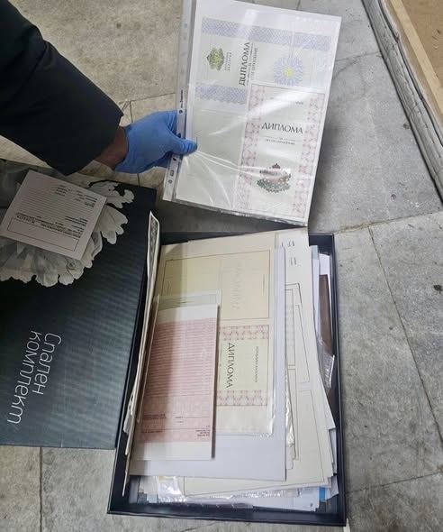  ГДБОП разкри работилница за неистински документи