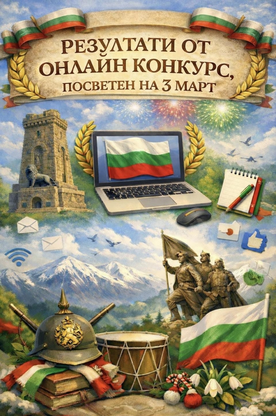 Наградиха победителите в онлайн конкурса в Мизия