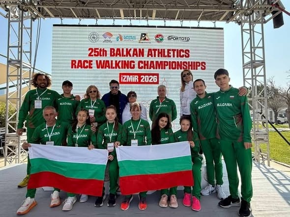  Изключително представяне и нов национален рекорд по спортно ходене за СК “ Мизия” 