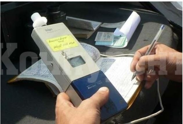 Резнаха с акт почерпен шофьор