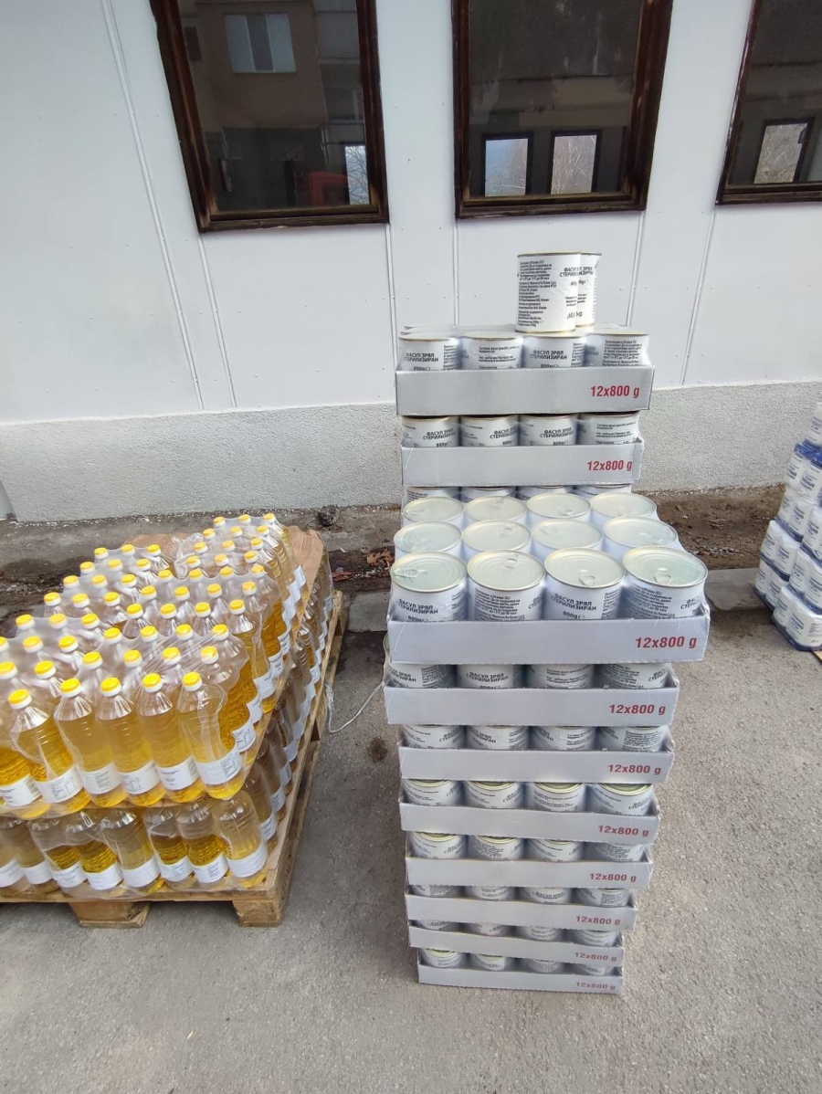 БЧК започна раздаването на продукти на социално уязвими лица в Белоградчик