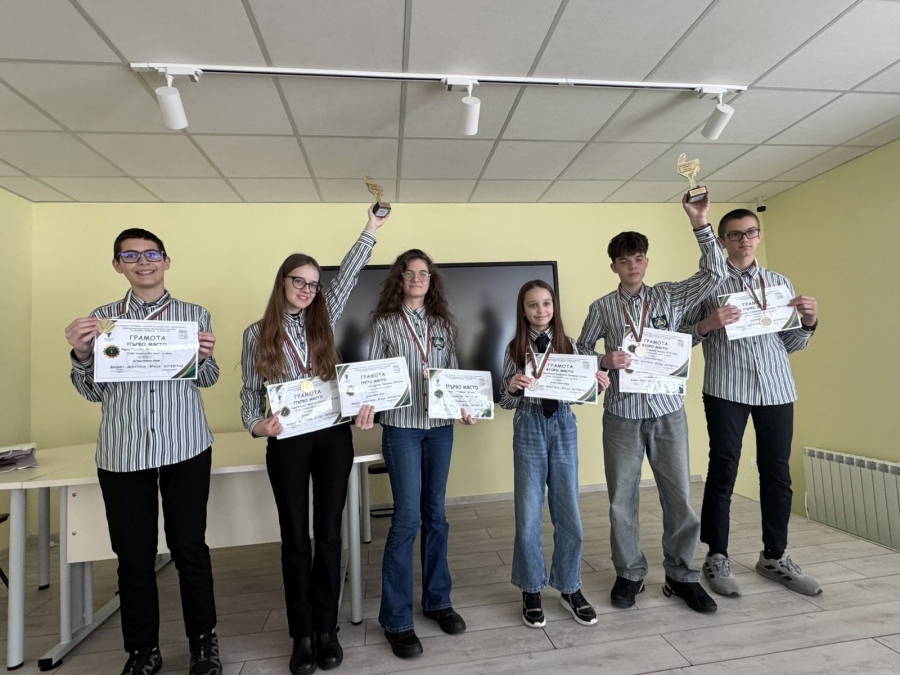 Ученици от ППМГ – Враца с блестящо представяне на Математическия турнир Видин – Монтана – Враца – Ботевград