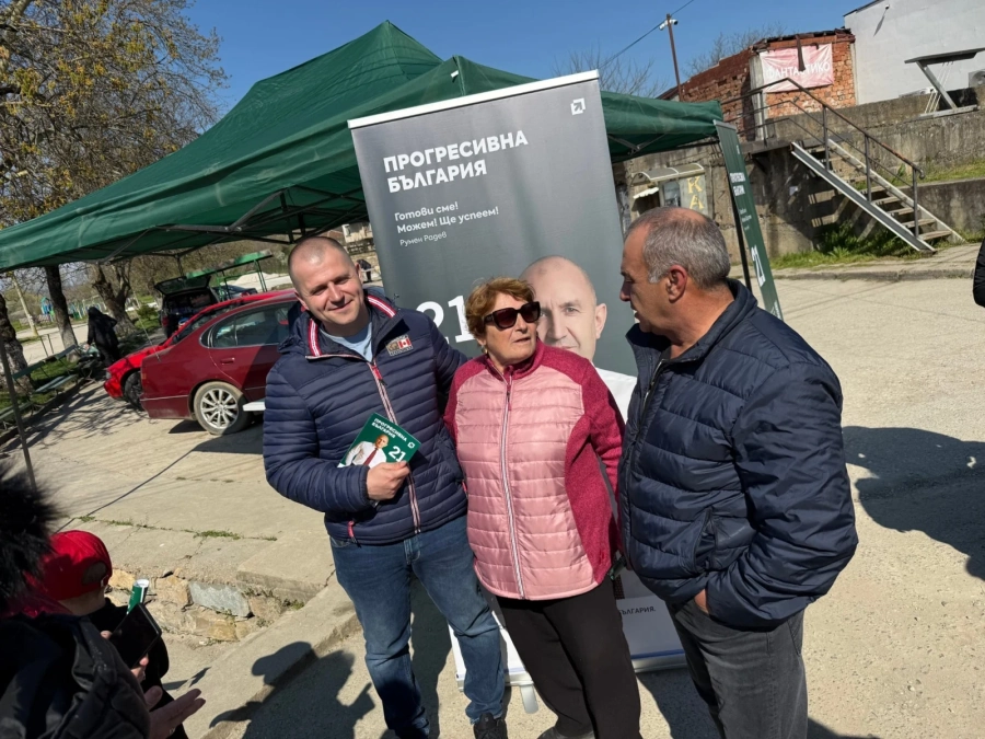 На Разпети петък в Лиляче: Кандидатите от Прогресивна България разговаряха с хората във врачанското село