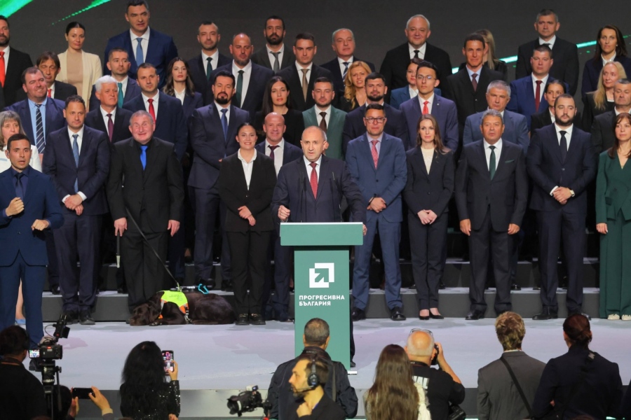 Румен Радев при закриването на кампанията: \