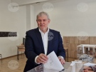 Гласувам за добруването на българския народ, за по-високи доходи и за по-високи пенсии, каза в Монтана лидерът на СДС Румен Христов