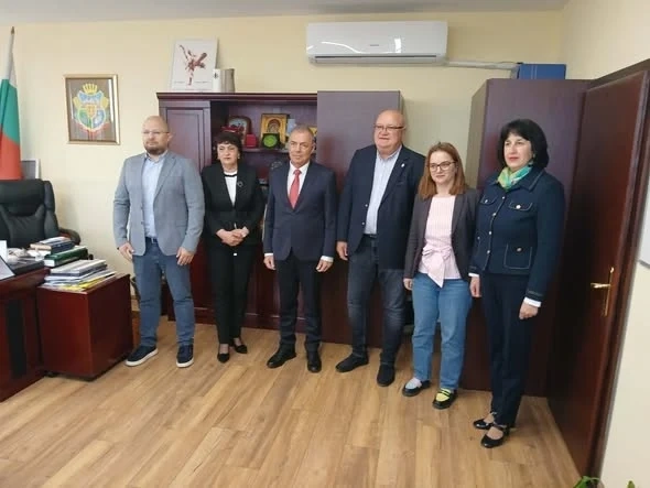 Кметът на община Видин посрещна министъра на образованието и науката