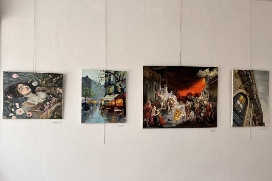 Школите по рисуване в Монтана подредиха  обща изложба