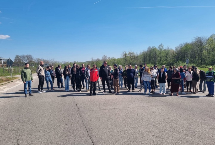 Протест на пътя Монтана – Берковица, хората искат ограничаване на скоростта