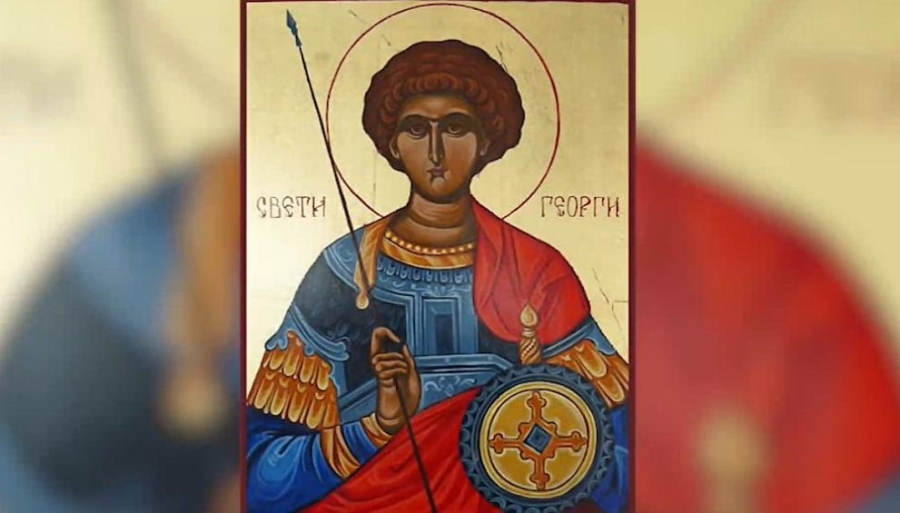 Чудотворна икона на Св. Георги от Света гора ще бъде изложена в храм във Видинско
