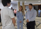 Ученици от единствената гимназия по каменообработване на Балканите представиха свои скулптури в МОН