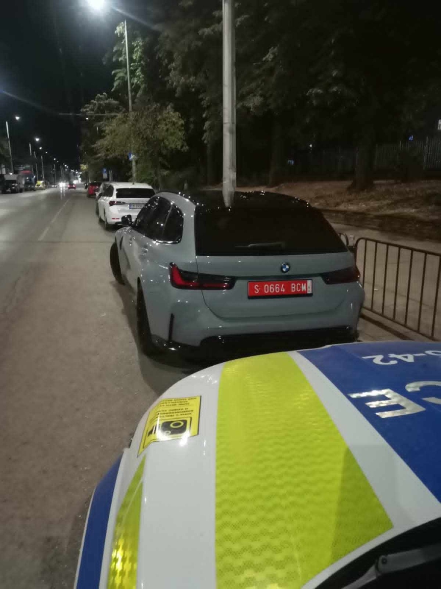 3,32 промила и кокаин зад волана: Спипаха шофьор на BMW във Враца при спецакция срещу гонките