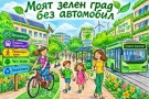 РИОСВ-Монтана обяви конкурс за рисунка „Моят зелен град без автомобил“