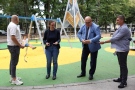 Кметът д-р Ценков откри изцяло обновена детска площадка във Видин